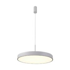 AZZARDO lampa wisząca MARCELLO 40 CCT z pilotem biała