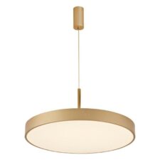 AZZARDO lampa wisząca MARCELLO 60 CCT z pilotem złota