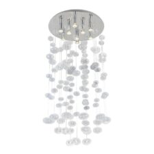 AZZARDO lampa wisząca LUVIA 125 XL transparentna