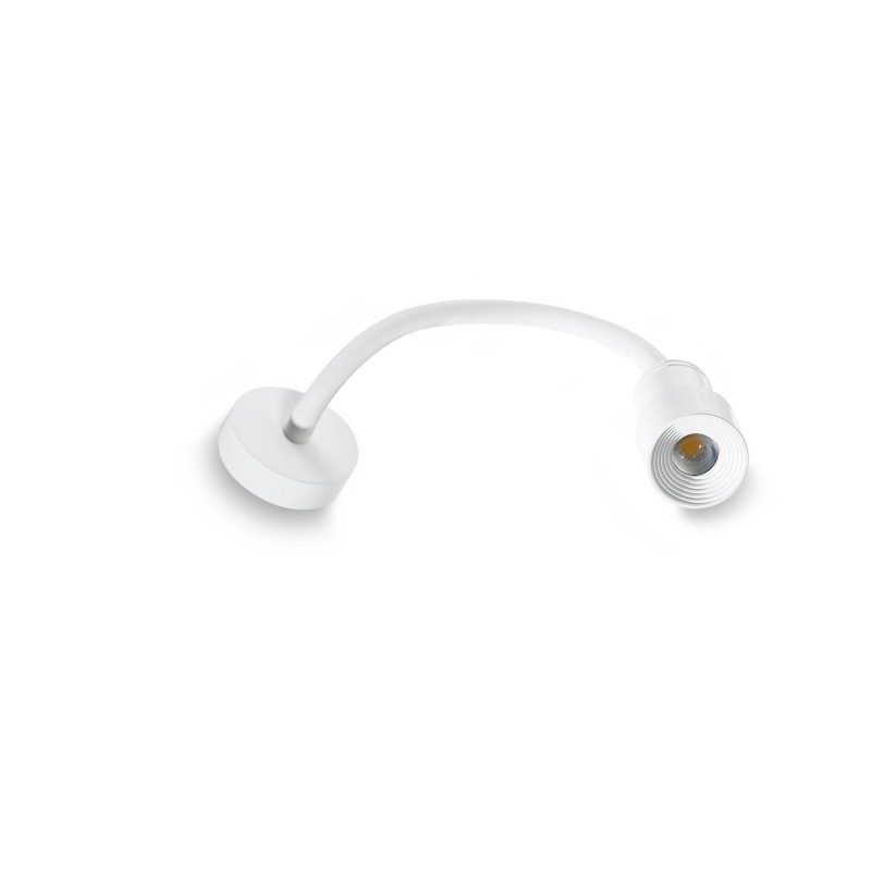 AZZARDO lampa ścienna LUMI FLEX biała - obrazek 4