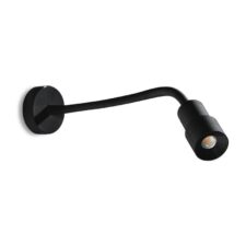 AZZARDO lampa ścienna LUMI FLEX czarna