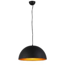 AZZARDO lampa wisząca MODENA 40 czarna / złota