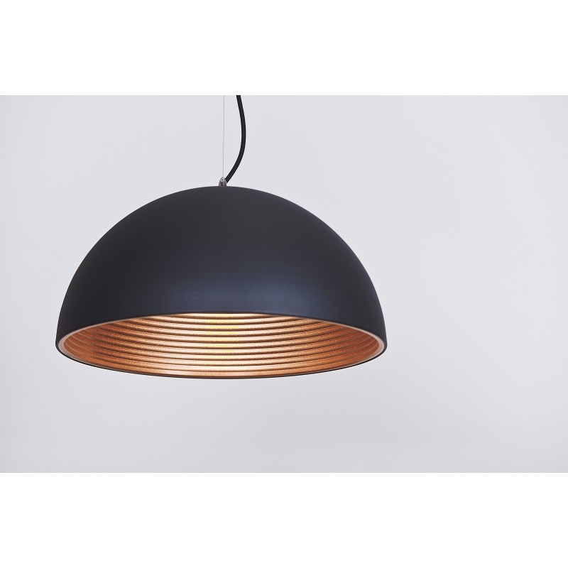 AZZARDO lampa wisząca MODENA 40 czarna / złota - obrazek 4