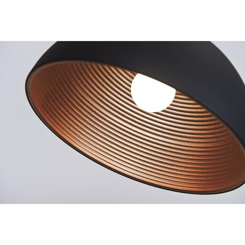 AZZARDO lampa wisząca MODENA 40 czarna / złota - obrazek 6