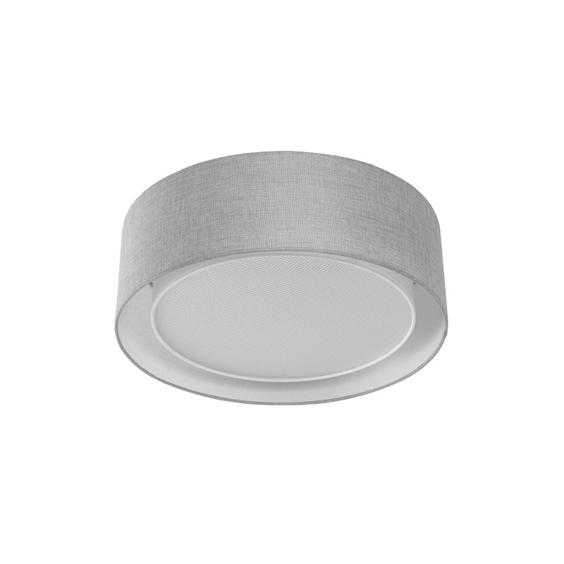 AZZARDO lampa sufitowa / plafon MILO szara - obrazek 4