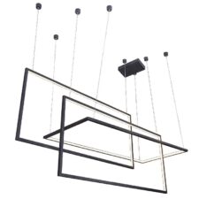 AZZARDO lampa wisząca METRIC czarna