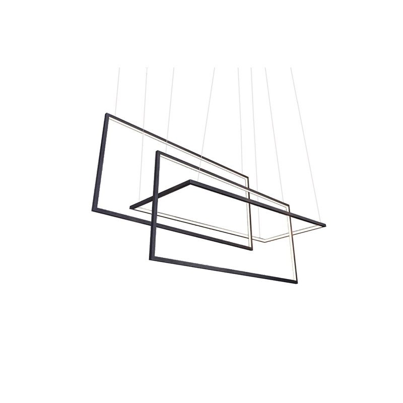AZZARDO lampa wisząca METRIC czarna - obrazek 3