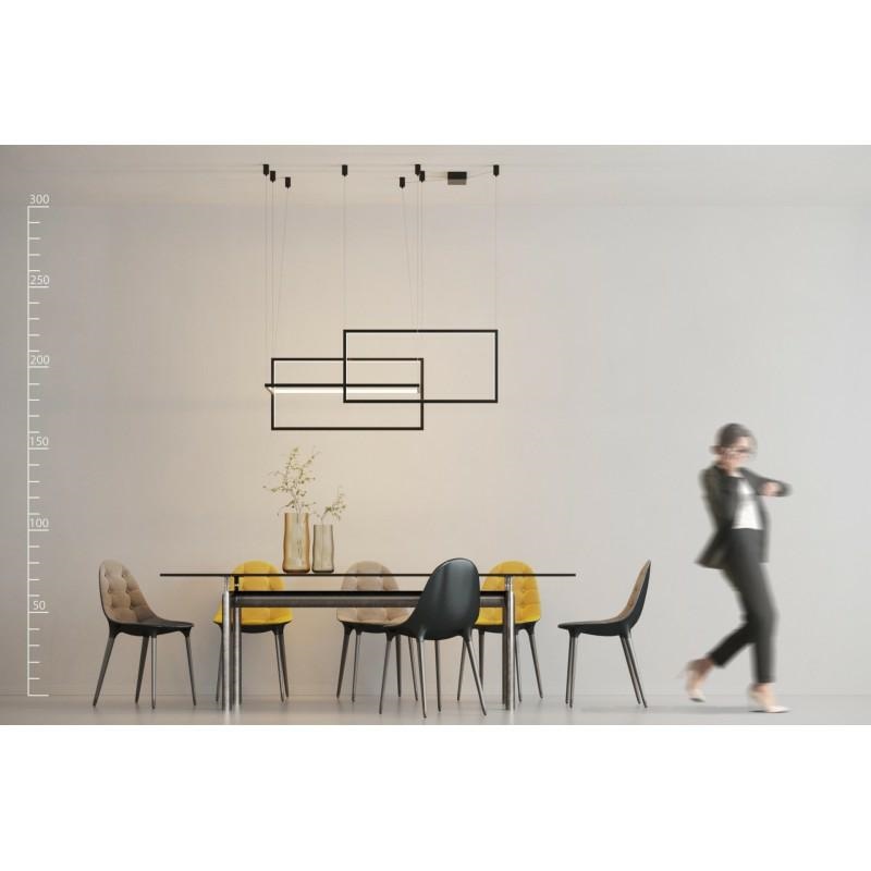 AZZARDO lampa wisząca METRIC czarna - obrazek 5