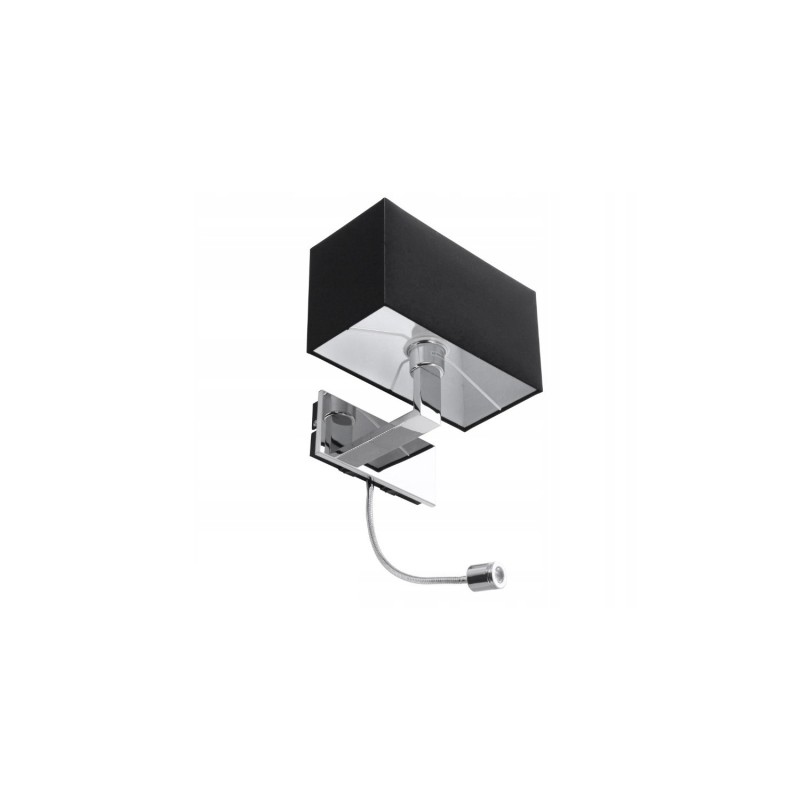 AZZARDO lampa ścienna MARTENS WALL LED czarna - obrazek 3