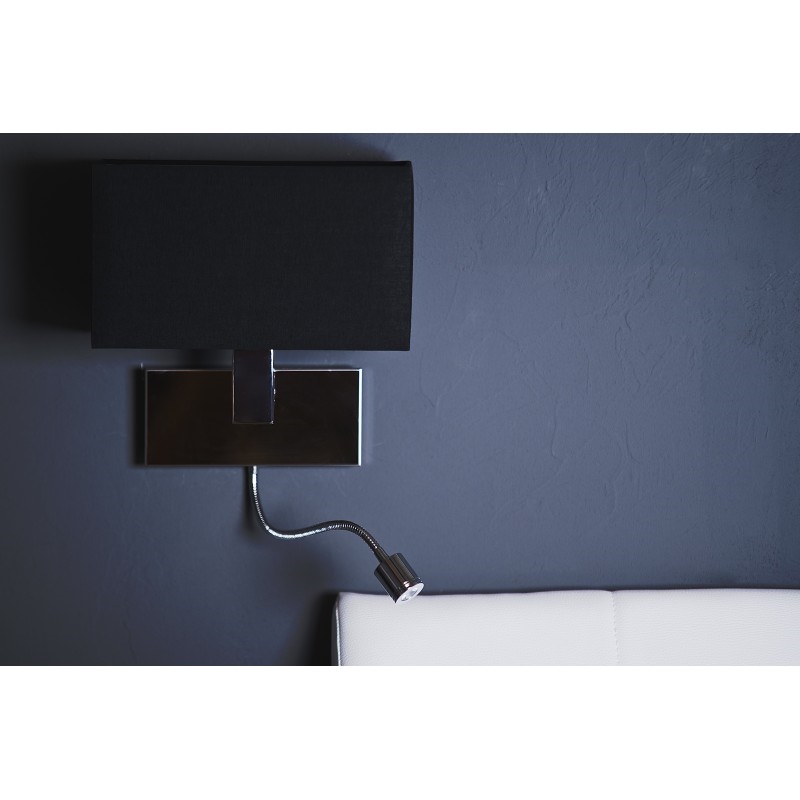 AZZARDO lampa ścienna MARTENS WALL LED czarna - obrazek 6