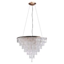 AZZARDO lampa wisząca KALABRIA XL złota