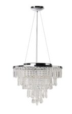 AZZARDO lampa wisząca KALABRIA chromowana