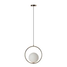 AZZARDO lampa wisząca JUMBO 1 złota