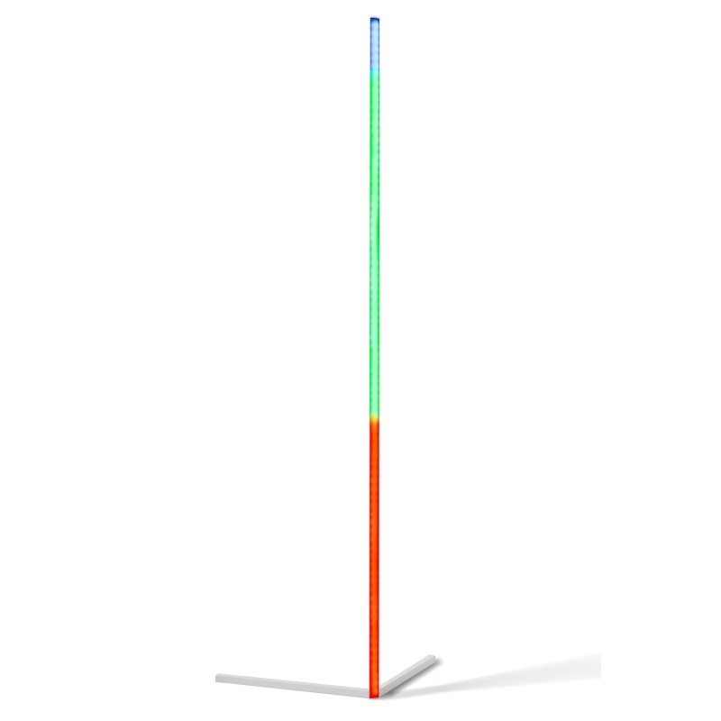 AZZARDO lampa podłogowa JOHNNY RGB FLOOR biała - obrazek 3