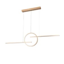 AZZARDO lampa wisząca LAUREN 3-STEP DIMM złota