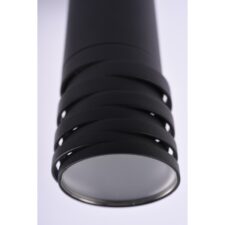 AZZARDO lampa sufitowa / plafon LOCUS czarna