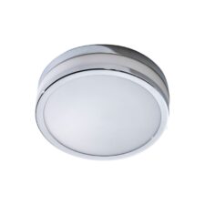 AZZARDO lampa sufitowa / plafon KARI 22 MATT chromowana