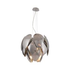 AZZARDO lampa wisząca ANTIRES chromowana