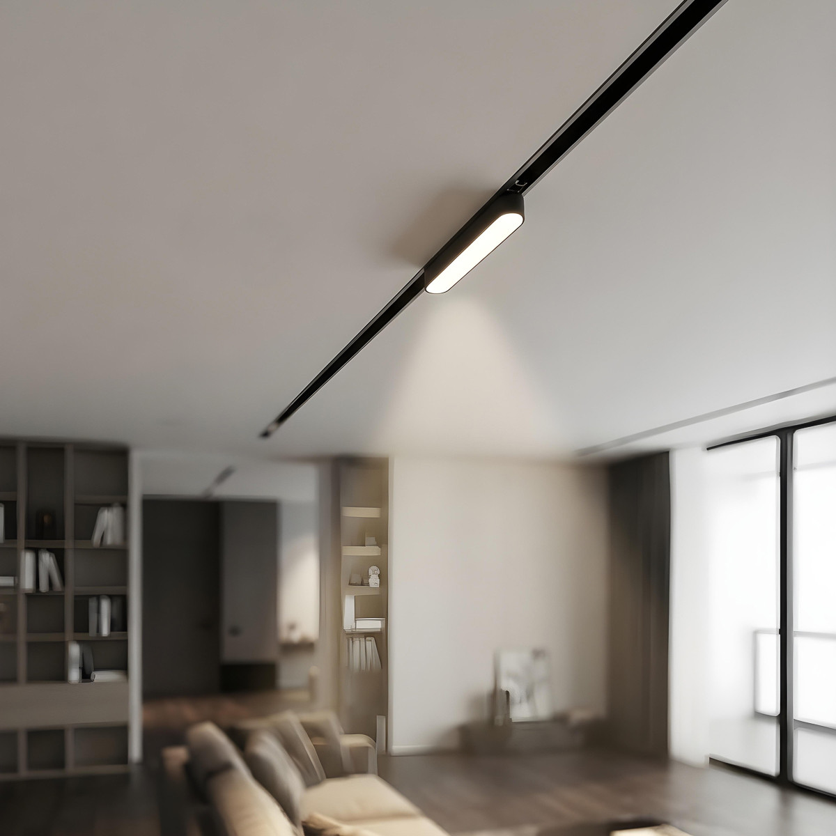 Reflektor Magnetic Slim Lumo 6W LED CCT czarny - obrazek 3