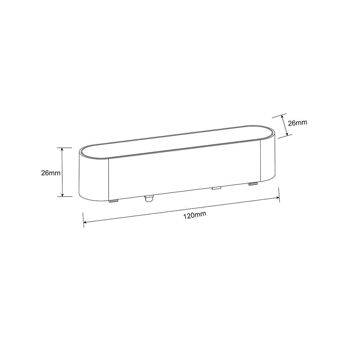 Reflektor Magnetic Slim Lumo 6W LED CCT czarny - obrazek 6