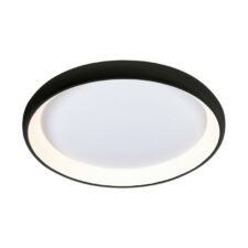 AZZARDO lampa sufitowa / plafon ANTONIO TOP 61 CCT z pilotem czarna