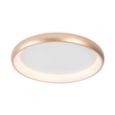 AZZARDO lampa sufitowa / plafon ANTONIO TOP 61 CCT z pilotem złota