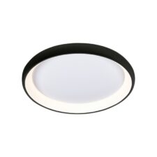 AZZARDO lampa sufitowa / plafon ANTONIO TOP 41 CCT z pilotem czarna