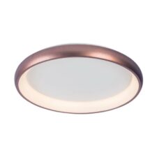 AZZARDO lampa sufitowa / plafon ANTONIO TOP 81 CCT z pilotem brązowa