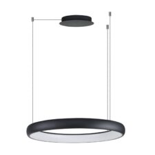 AZZARDO lampa wisząca ANTONIO 81 CCT z pilotem czarna