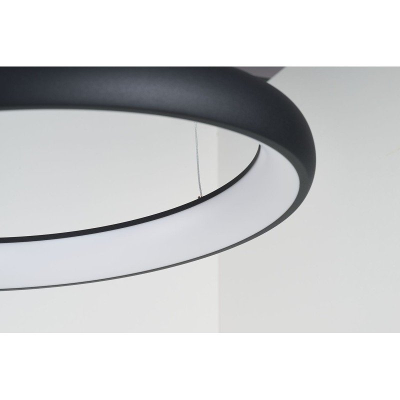 AZZARDO lampa wisząca ANTONIO 81 CCT z pilotem czarna - obrazek 4