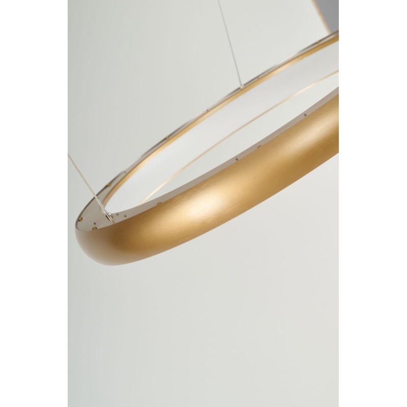 AZZARDO lampa wisząca ANTONIO 81 CCT z pilotem złota - obrazek 3