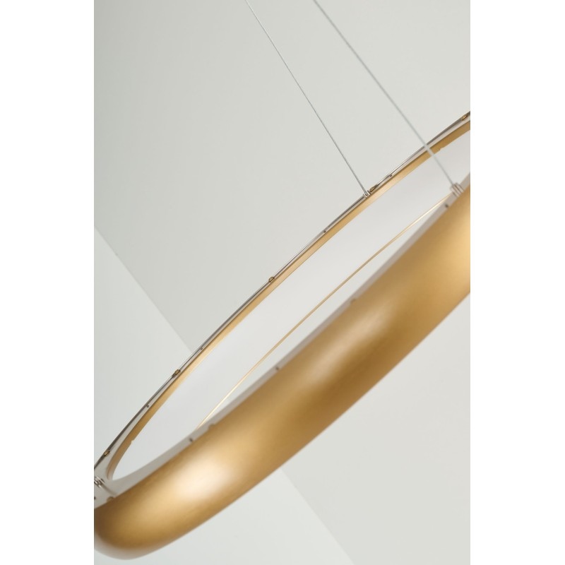 AZZARDO lampa wisząca ANTONIO 81 CCT z pilotem złota - obrazek 5