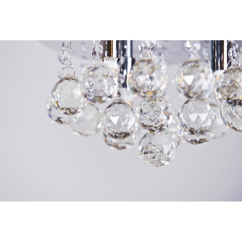 AZZARDO lampa sufitowa / plafon BOLLA 48 chromowana - obrazek 4