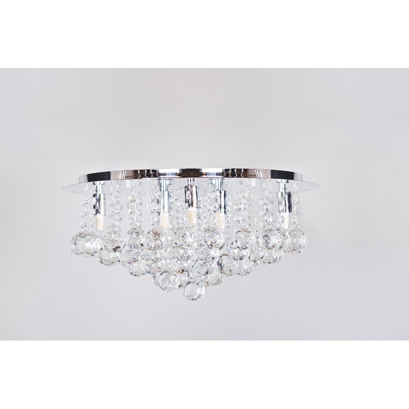 AZZARDO lampa sufitowa / plafon BOLLA 48 chromowana - obrazek 5