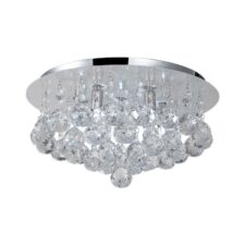 AZZARDO lampa sufitowa / plafon BOLLA 38 chromowana