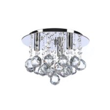 AZZARDO lampa sufitowa / plafon BOLLA 25 chromowana