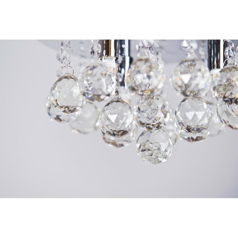 AZZARDO lampa sufitowa / plafon BOLLA 25 chromowana - obrazek 6