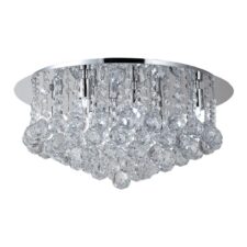 AZZARDO lampa sufitowa / plafon BOLLA 58 chromowana