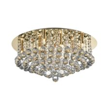AZZARDO lampa sufitowa / plafon BOLLA 58 złota