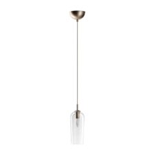 AZZARDO lampa wisząca BLANCA 1 transparentna