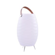 AZZARDO lampa podłogowa BOOMBOX BUCKET RGBW z pilotem biała