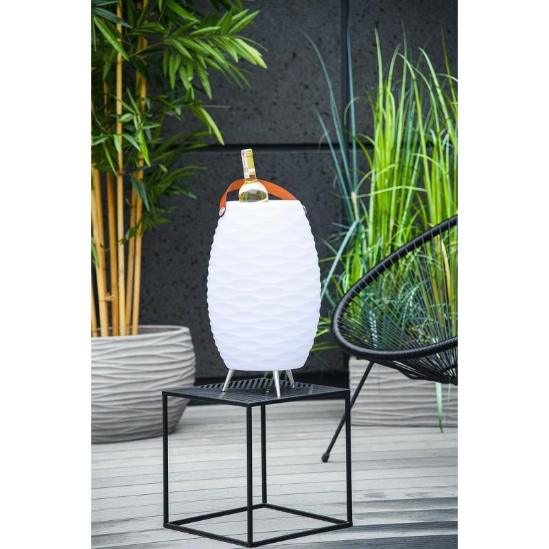 AZZARDO lampa podłogowa BOOMBOX BUCKET RGBW z pilotem biała - obrazek 8