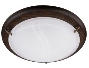 DUNA PLAF 36 2X60W E27 WENGE ALABASTER