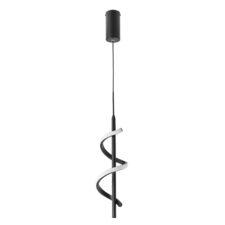 SPRAIT lampa wisząca czarny 12W LED 4000K