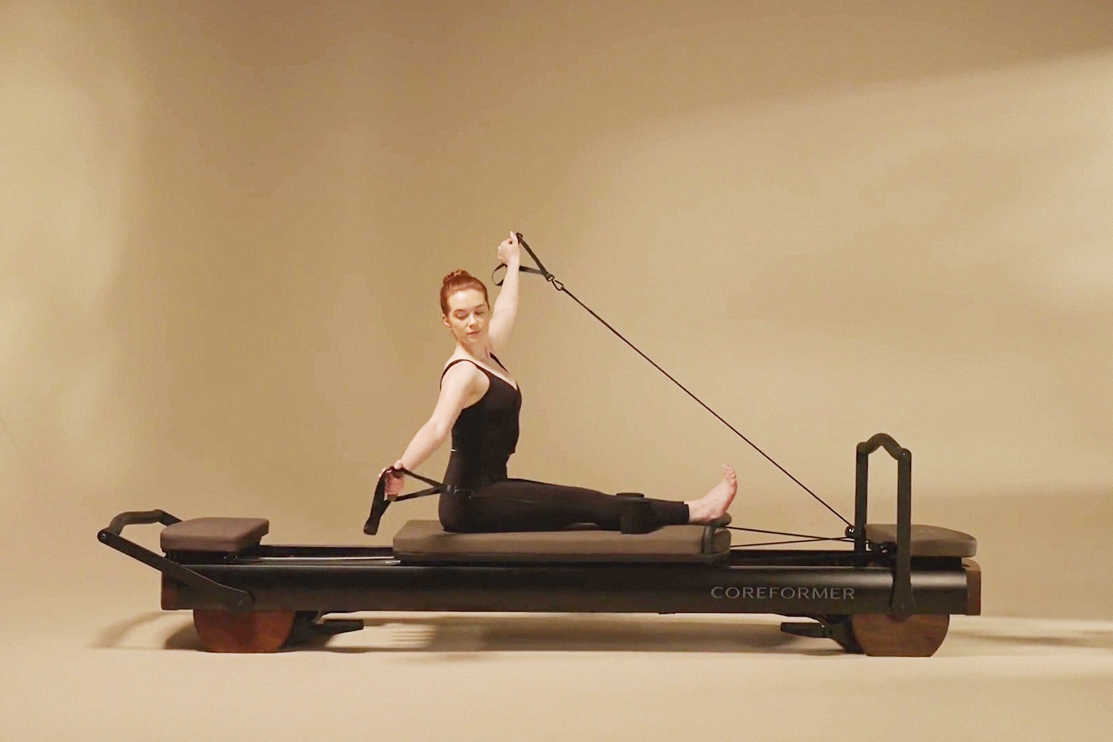 Reformer do pilatesu NOHRD Coreformer Oak Dąb - obrazek 18