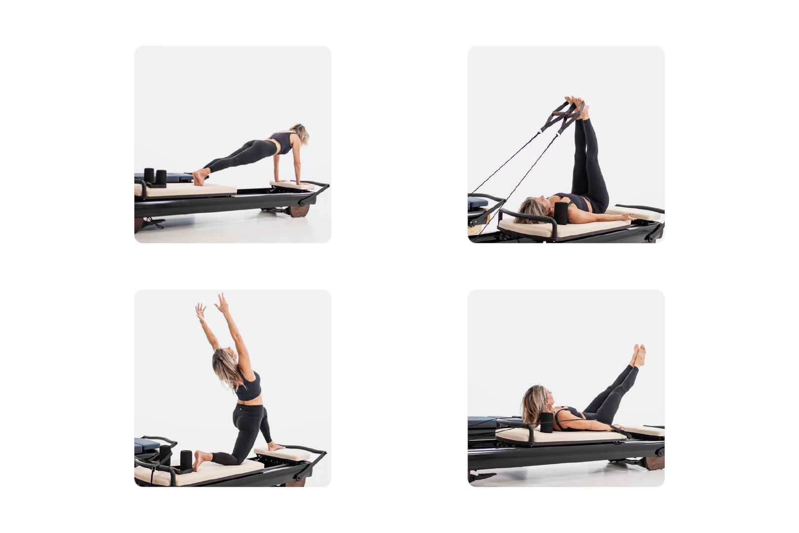 Reformer do pilatesu NOHRD Coreformer Oak Dąb - obrazek 19