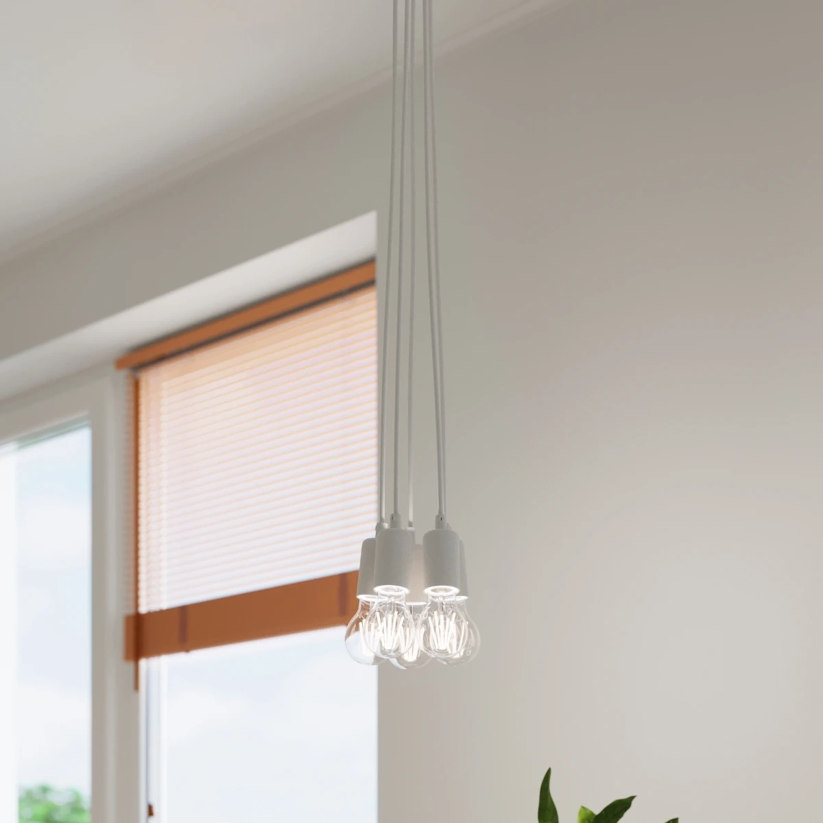 Lampa wisząca DIEGO 3 biała - obrazek 5