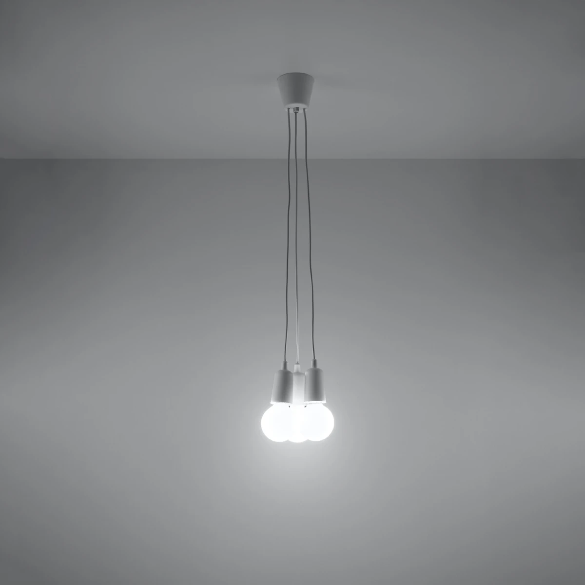 Lampa wisząca DIEGO 3 biała - obrazek 7