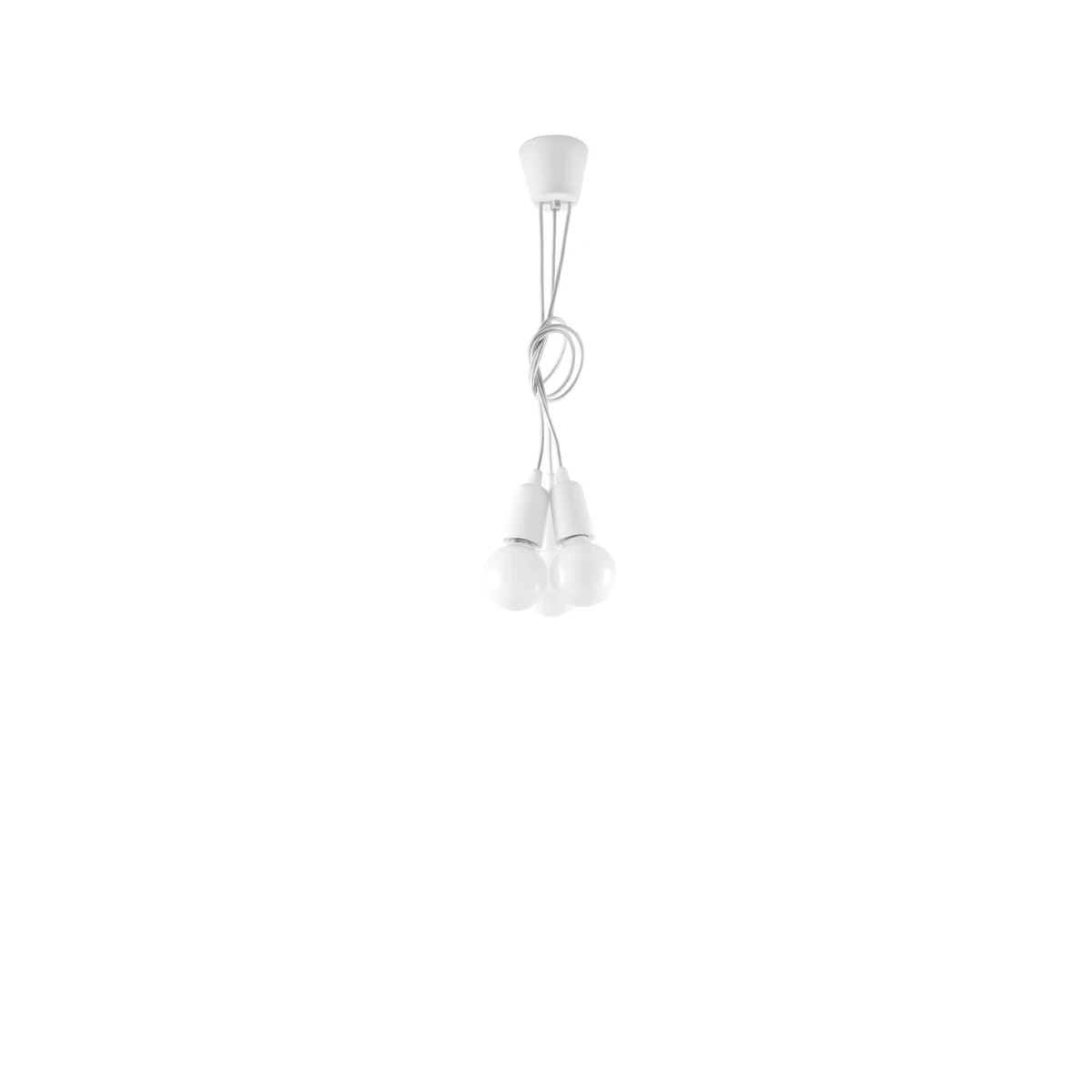 Lampa wisząca DIEGO 3 biała - obrazek 8