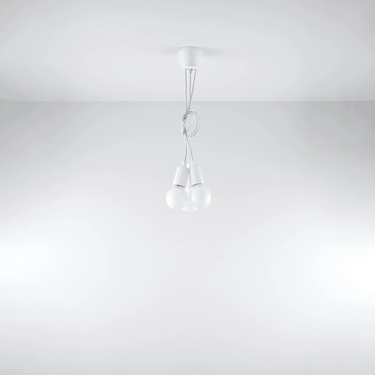 Lampa wisząca DIEGO 3 biała - obrazek 9